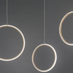 Lampadari Moderni-Ondaluce so circus silver lampadario con decentramento led