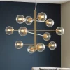 Lampadari Moderni-Ondaluce so eliseo lampadario per salotto oro 12 luci