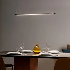 Lampadari Moderni-Ondaluce so genius 120 nero lampadario moderno led per ufficio