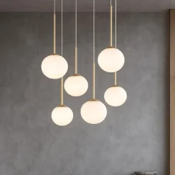 Lampadari Moderni-Ondaluce so jewel lampadario sei sfere oro