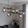 Lampadari Moderni-Ondaluce so jewel lampadario nero nero sfere vetro