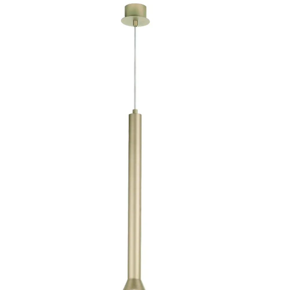 Lampade A Sospensione-Ondaluce so lila gr lampada a sospensione per penisola cucina oro