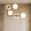 Lampadari Moderni-Ondaluce so monile 5 lampadario oro sfere vetro