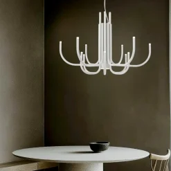 Lampadari Moderni-Ondaluce so nouveau bianco lampadario led moderno