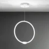 Lampadari Moderni-Ondaluce so omega gr bco lampadario moderno bianco led