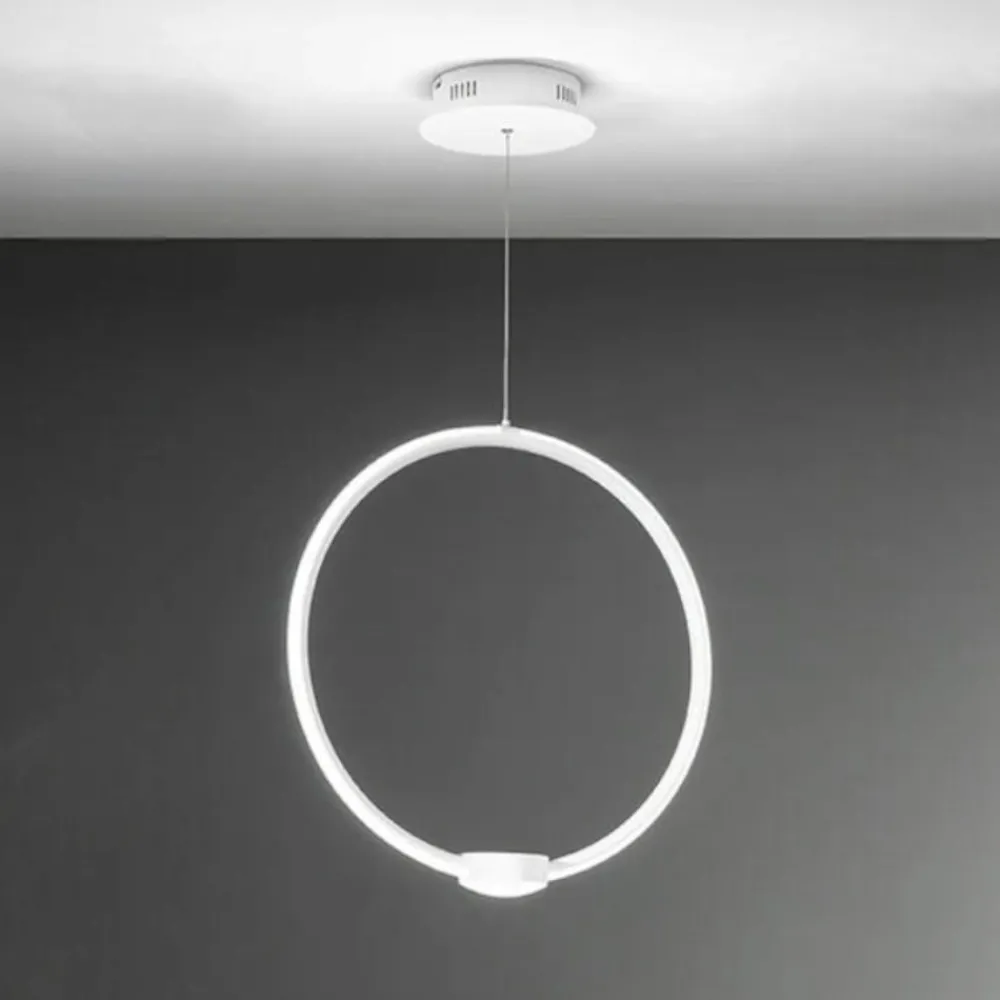 Lampadari Moderni-Ondaluce so omega gr bco lampadario moderno bianco led
