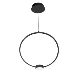 Lampadari Moderni-Ondaluce so omega gr nero lampadario led dimmerabile