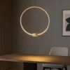 Lampadari Moderni-Ondaluce so omega pc oro lampadario cerchio oro led design