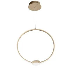 Lampadari Moderni-Ondaluce so omega pc oro lampadario cerchio oro led design