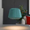 Lampade A Sospensione-Ondaluce so plumcake sospensione moderna ceramica turchese design per ingresso
