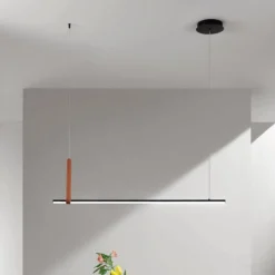 Lampadari Moderni-Ondaluce so regoli 110 lampadario nero led per tavolo da pranzo