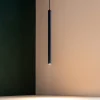 Lampade A Sospensione-Ondaluce so tube lampada a sospensione led per isola cilindro nero