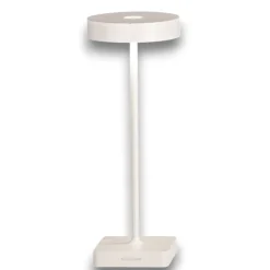 Lampade Da Tavolino Esterno-Ondaluce tap lampada da tavolino bianca senza fili ricarica usb led 3w 3000k
