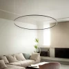 Lampadari Moderni-Ideal Lux Oracle slim sp d150 round lampadario moderno led 89w 3000k