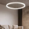 Lampadari Moderni-Ideal Lux Oracle slim sp d070 round lampadario bianco 38w 3000k