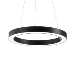 Lampadari Moderni-Ideal Lux Oracle sp d70 lampadario design particolare nero led 3000k 35w