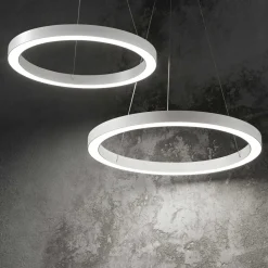Lampadari Moderni-Ideal Lux Oracle sp d70 lampadario design particolare bianco led 35w 3000k