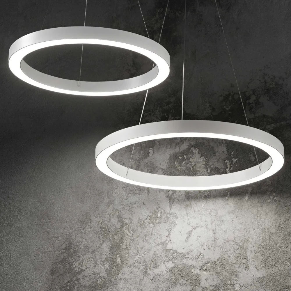 Lampadari Moderni-Ideal Lux Oracle sp d70 lampadario design particolare bianco led 35w 3000k