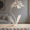 Lampade Da Tavolo-Selezionato da Mazzolaluce Orchidea lampada da tavolo bianca design moderna