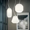 Lampadari Moderni-Ideal Lux Origami sp3 lampadario per soggiorno tre luci vetri