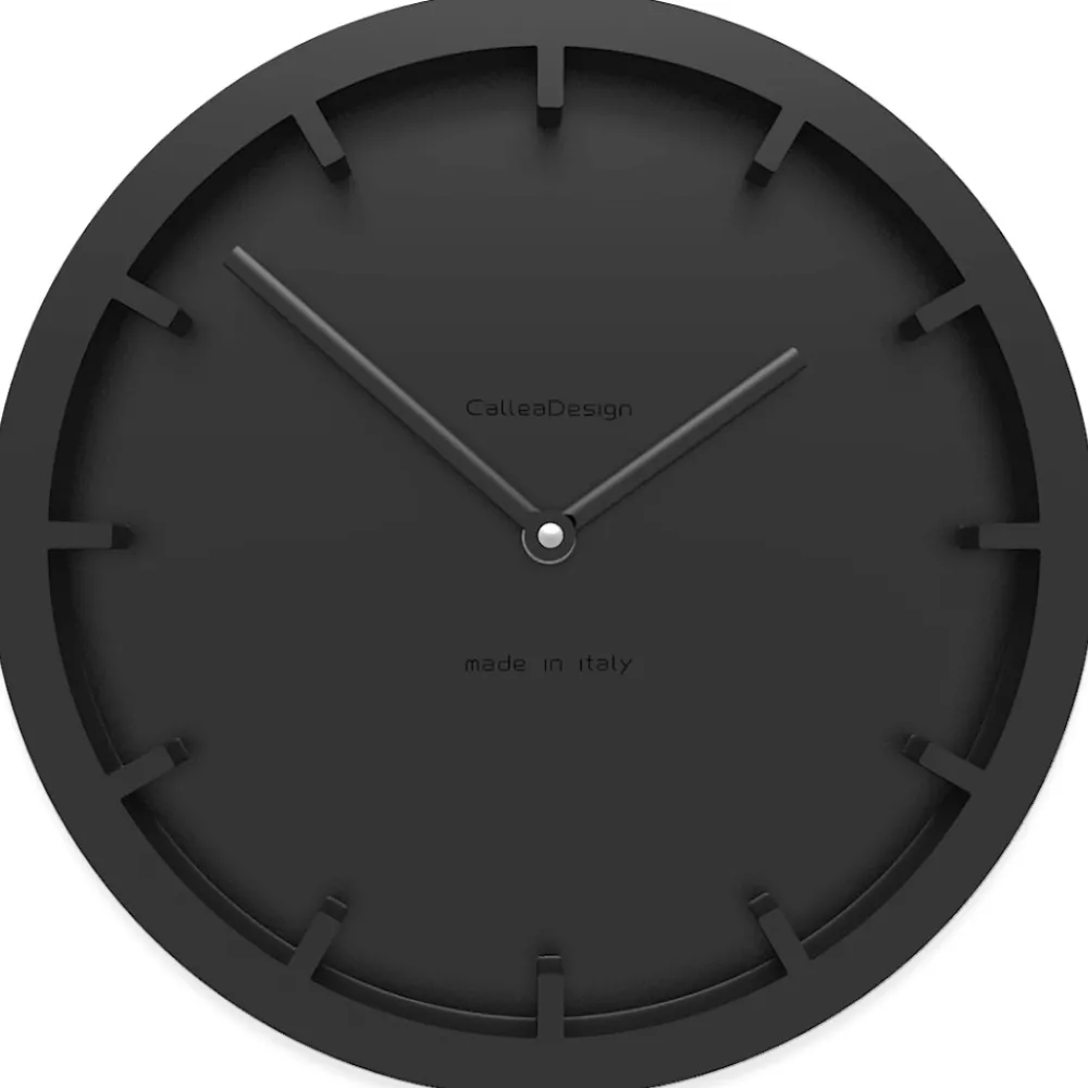 Orologi Da Parete Moderni-Selezionato da Mazzolaluce Orlogio nero da parete 26 design moderno