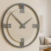 Orologi Da Parete Moderni-Selezionato da Mazzolaluce Orologio a parete 30cm rovere sirio rotondo