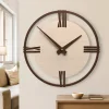 Orologi Da Parete Moderni-Selezionato da Mazzolaluce Orologio a parete moderno 30cm rovere decape