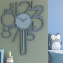Orologi Da Parete Moderni-Selezionato da Mazzolaluce Orologio a pendolo da parete moderno legno carta da zucchero