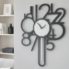 Orologi Da Parete Moderni-Selezionato da Mazzolaluce Orologio a pendolo da parete moderno legno nero