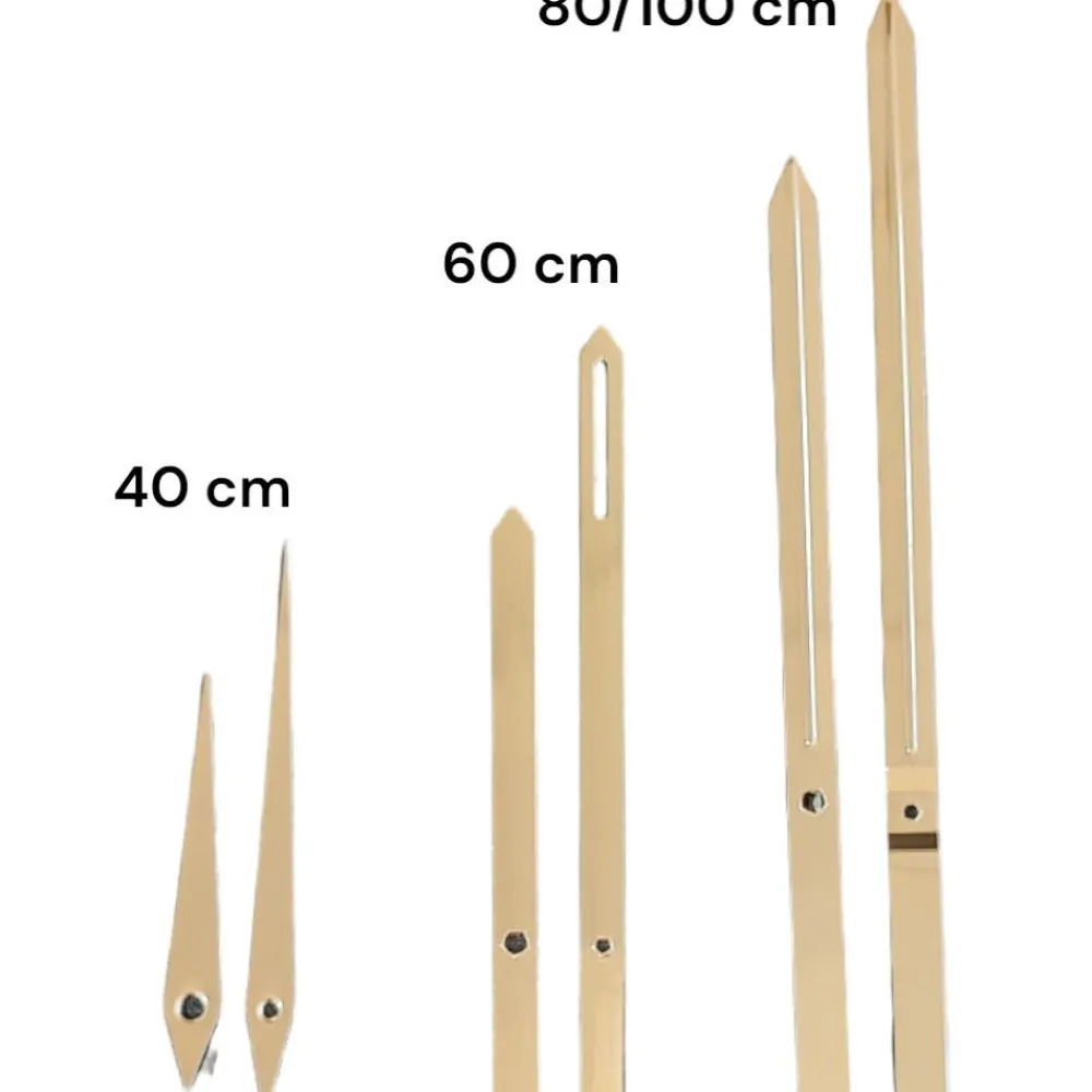 Orologi Da Parete Moderni-Selezionato da Mazzolaluce Orologio da muro 40cm moderno floreal di resina verde oro