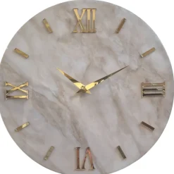 Orologi Da Parete Moderni-Selezionato da Mazzolaluce Orologio da muro 40cm reale effetto marmorizzato moderno