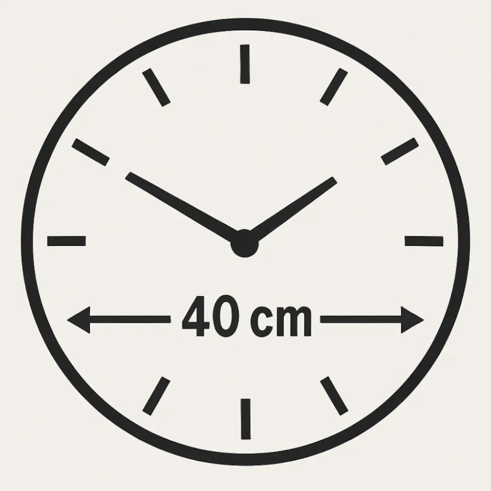 Orologi Da Parete Moderni-Selezionato da Mazzolaluce Orologio da muro 40cm reale effetto marmorizzato moderno