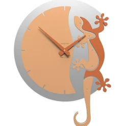 Orologi Da Parete Moderni-Selezionato da Mazzolaluce Orologio da muro moderno legno pesca chiaro