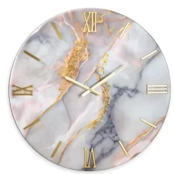Orologi Da Parete Moderni-Selezionato da Mazzolaluce Orologio da parete 40cm in resina cipro moderno