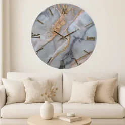 Orologi Da Parete Moderni-Selezionato da Mazzolaluce Orologio da parete 40cm in resina cipro moderno