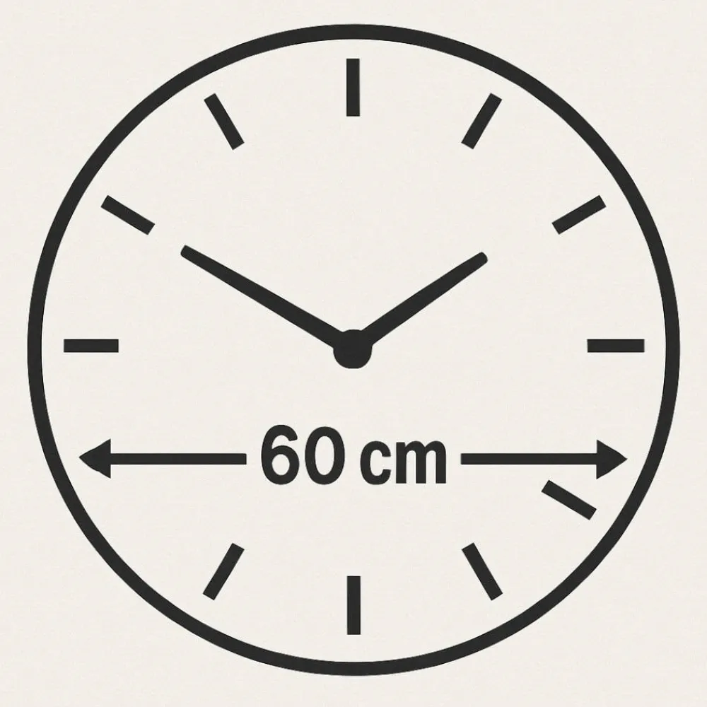 Orologi Da Parete Moderni-Selezionato da Mazzolaluce Orologio da parete design 60cm resina effetto marmorizzato moderno