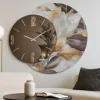 Orologi Da Parete Moderni-Selezionato da Mazzolaluce Orologio da parete florence di dimensioni 80cm tondo a specchio