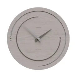 Orologi Da Parete Moderni-Selezionato da Mazzolaluce Orologio da parete legno rotondo moderno rovere