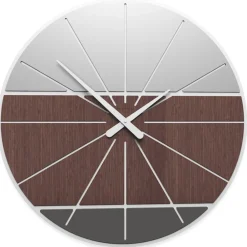 Orologi Da Parete Moderni-Selezionato da Mazzolaluce Orologio da parete mdoerno rovere wenge'