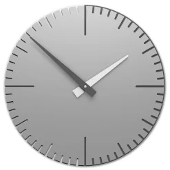 Orologi Da Parete Moderni-Selezionato da Mazzolaluce Orologio da parete moderno alluminio in legno