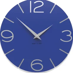 Orologi Da Parete Moderni-Selezionato da Mazzolaluce Orologio da parete moderno blu elettrico