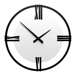 Orologi Da Parete Moderni-Selezionato da Mazzolaluce Orologio da parete moderno 30cm bianco rotondo