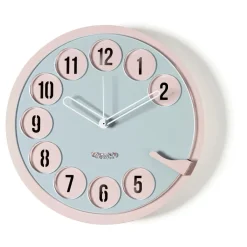 Orologi Da Parete Moderni-Selezionato da Mazzolaluce Orologio da parete moderno design telefono gelso e cenere