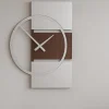 Orologi Da Parete Moderni-Selezionato da Mazzolaluce Orologio da parete moderno legno wenge rovere