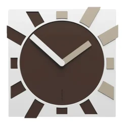 Orologi Da Parete Moderni-Selezionato da Mazzolaluce Orologio da parete moderno quadrato design originale
