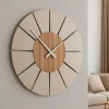 Orologi Da Parete Moderni-Selezionato da Mazzolaluce Orologio da parete moderno rotondo in legno per ufficio