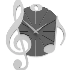 Orologi Da Parete Moderni-Selezionato da Mazzolaluce Orologio da parete musica design moderno legno bianco grigio