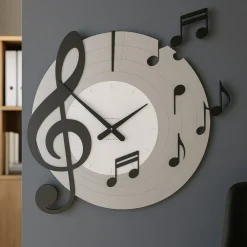 Orologi Da Parete Moderni-Selezionato da Mazzolaluce Orologio da parete musica e note
