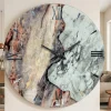 Orologi Da Parete Moderni-Selezionato da Mazzolaluce Orologio da parete rotondo 40cm resina effetto marmo essence