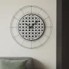 Orologi Da Parete Moderni-Selezionato da Mazzolaluce Orologio da parete rotondo moderno bianco e nero 90cm